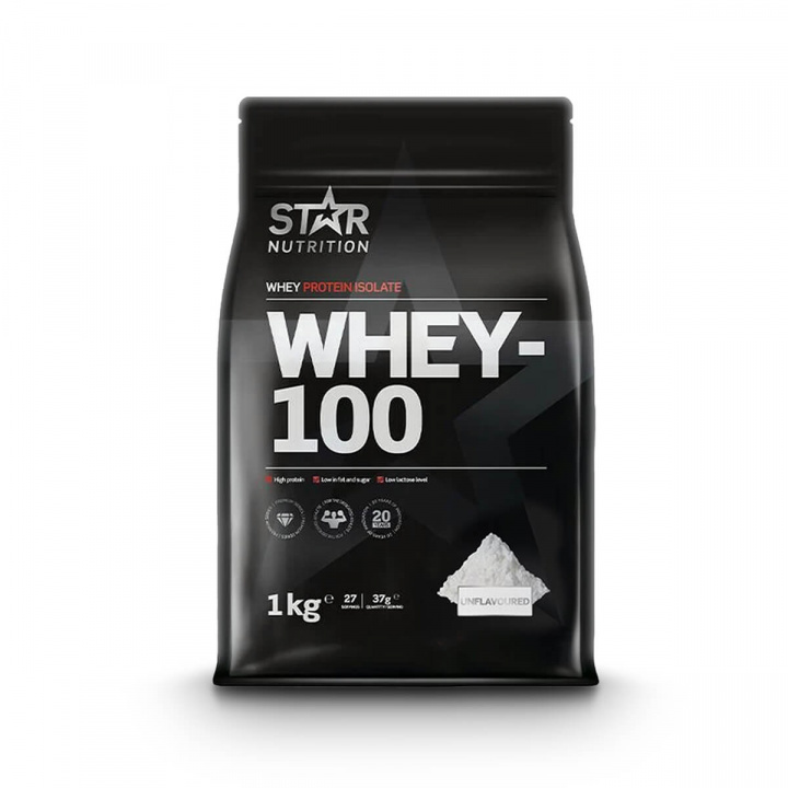 Kolla in Whey-100, 1 kg, Natural hos SportGymButiken.se