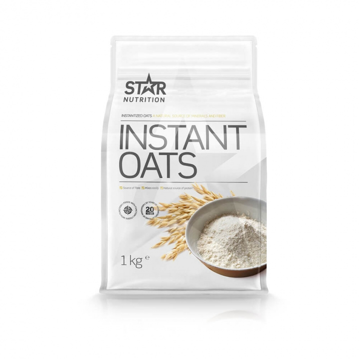 Instant Oats, 1 kg, Star Nutrition i gruppen Kosttillskott / Livsmedel hos Sportgymbutiken.se (FM-SN6323)