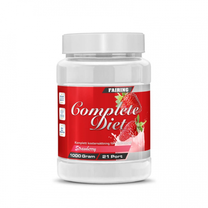 Kolla in Complete Diet, 1 kg, Strawberry hos SportGymButiken.se