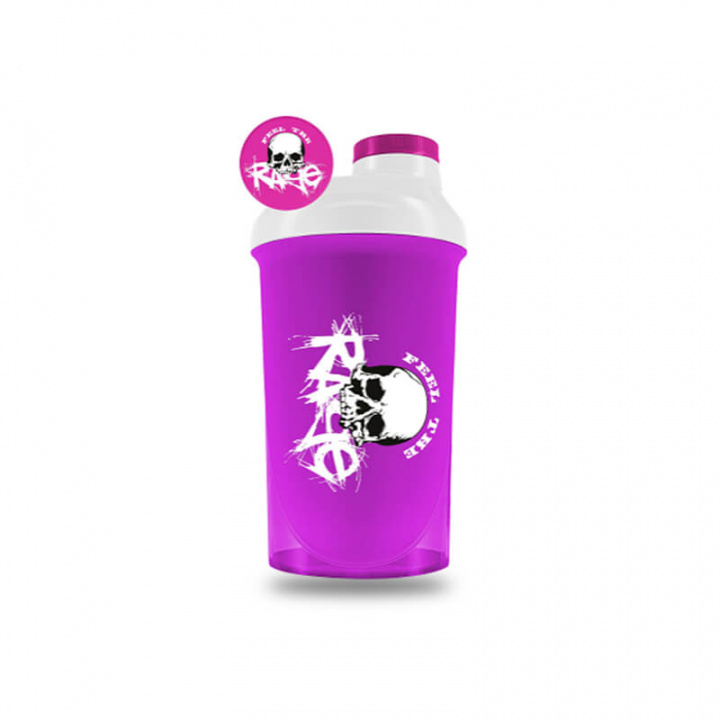 Kolla in Shaker Rage 500 ml, pink, Fairing hos SportGymButiken.se