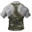 Utility Rib T-Back, green camoprint, GASP