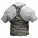 Utility Rib T-Back, grey camoprint, GASP