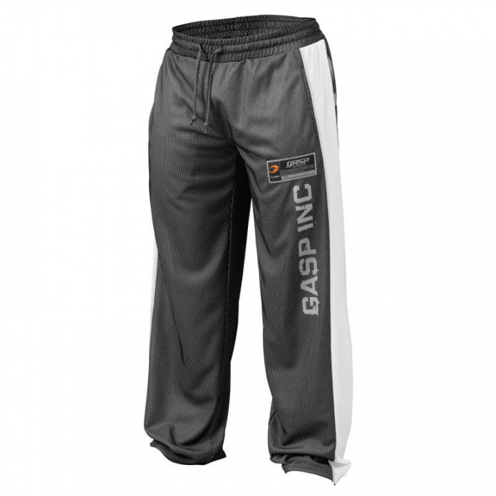 Kolla in No1 Mesh Pant, black/white, GASP hos SportGymButiken.se