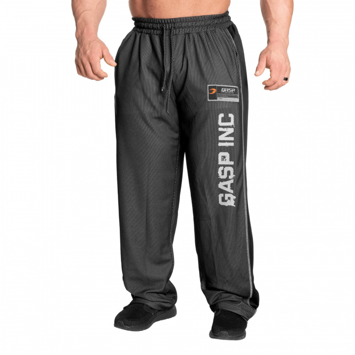 Kolla in No1 Mesh Pant, black, GASP hos SportGymButiken.se