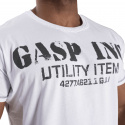 Basic Utility Tee, white, GASP