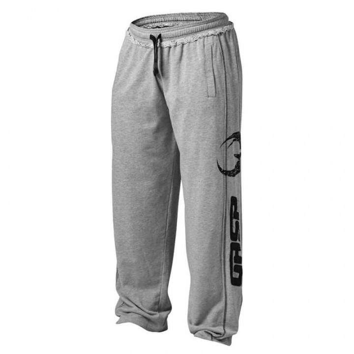 Kolla in Pro Gym Pant, grey melange, GASP hos SportGymButiken.se