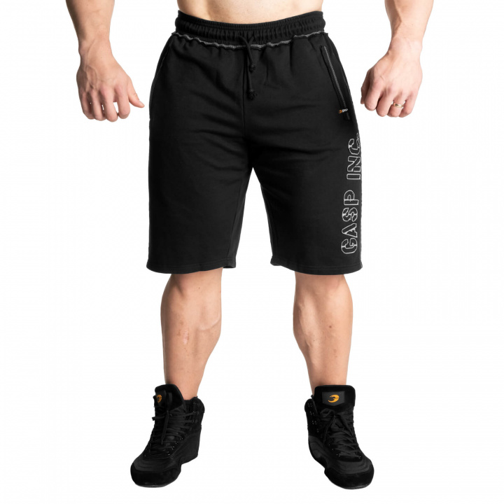 Kolla in Division Sweatshorts, black, GASP hos SportGymButiken.se