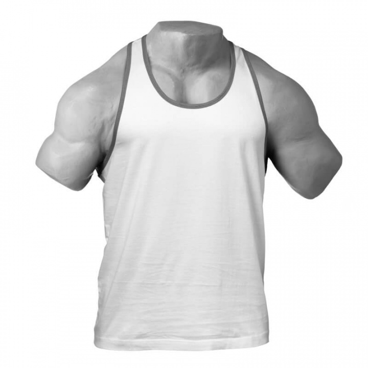 Kolla in GASP T-Back, white, GASP hos SportGymButiken.se