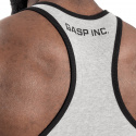 Ribbed T-back, grey melange, GASP