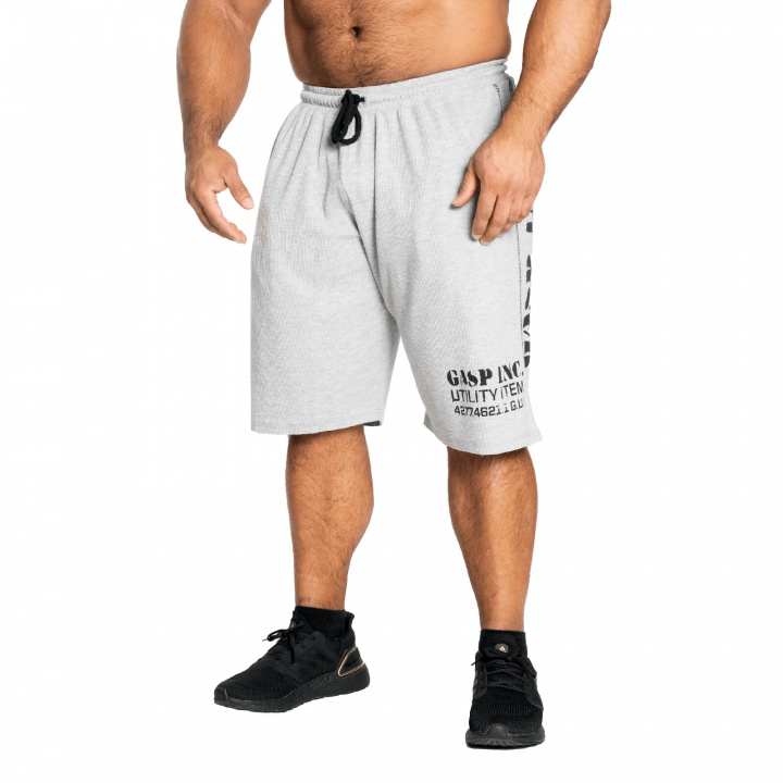 Kolla in Thermal Shorts, grey melange, GASP hos SportGymButiken.se