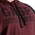 L/S Thermal Hoodie, maroon, GASP