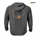 Long Sleeve Thermal Hoodie, antracite melange, GASP