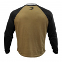 Raglan Long Sleeve Tee, military olive/black, GASP