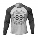 Raglan Long Sleeve Tee, grey melange, GASP