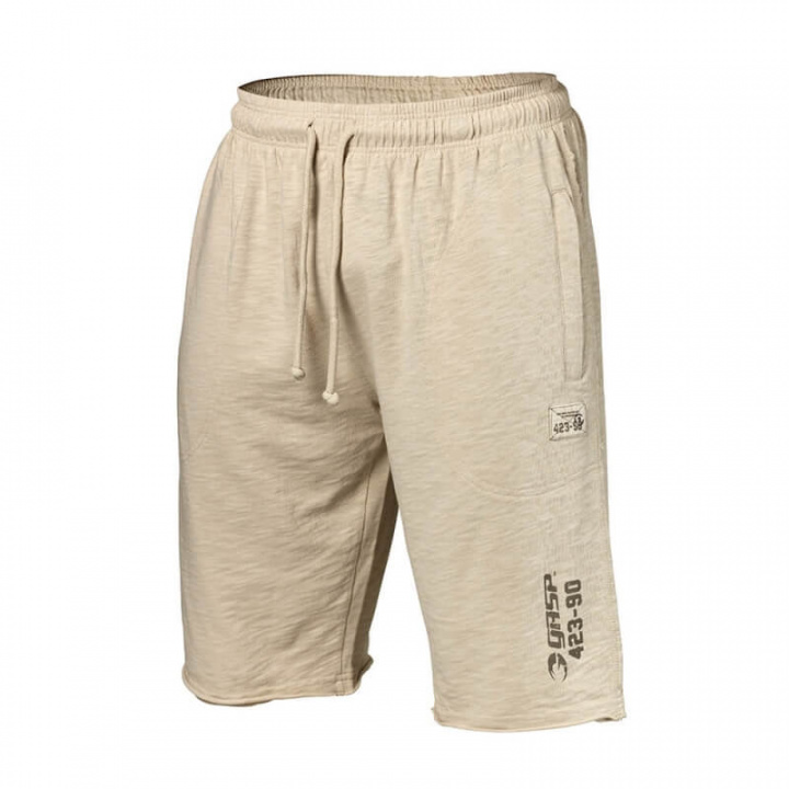 Kolla in Throwback Sweatshorts, cement, GASP hos SportGymButiken.se