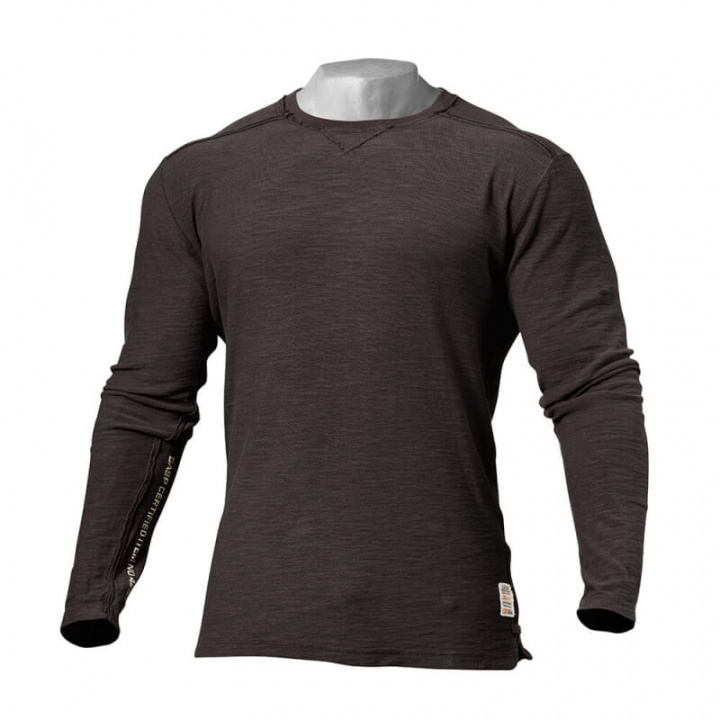 Kolla in Broad Street L/S, dark grey, GASP hos SportGymButiken.se