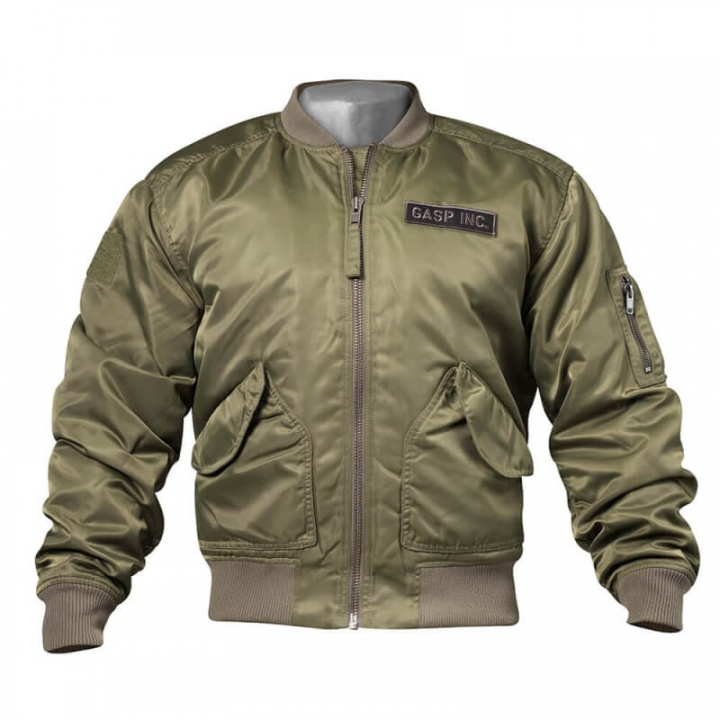 Kolla in GASP Utility Jacket, wash green, GASP hos SportGymButiken.se