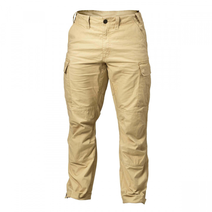 Kolla in Rough Cargo Pant, dark sand, GASP hos SportGymButiken.se