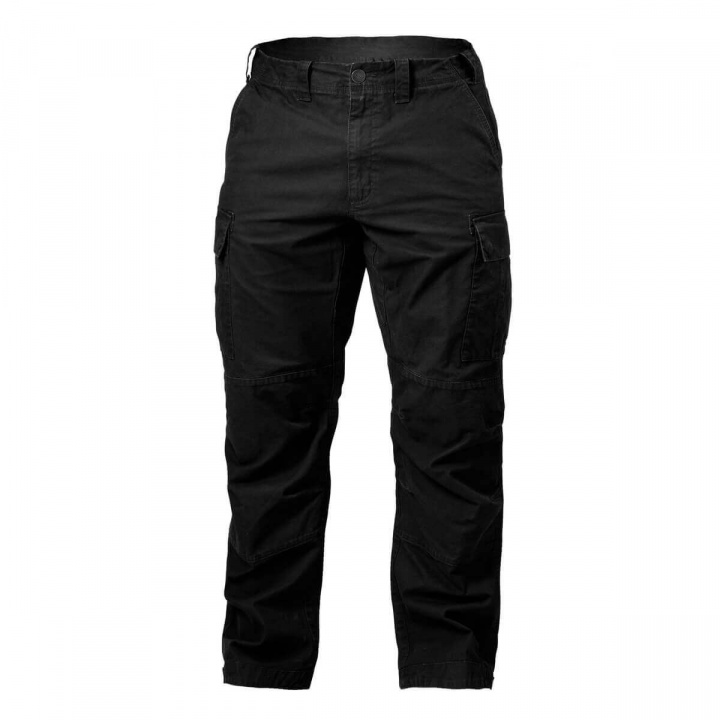 Kolla in Rough Cargo Pant, wash black, GASP hos SportGymButiken.se