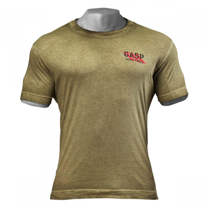 Kolla in Standard Issue Tee, military olive, GASP hos SportGymButiken.se