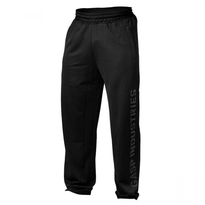 Kolla in Essential Mesh Pant, black, GASP hos SportGymButiken.se