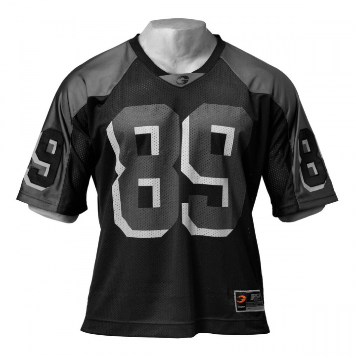 Kolla in Football Tee 3, black/grey, GASP hos SportGymButiken.se