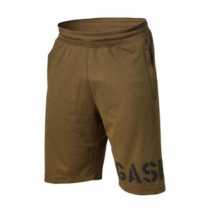 Kolla in Essential Mesh Shorts, military olive, GASP hos SportGymButiken.se