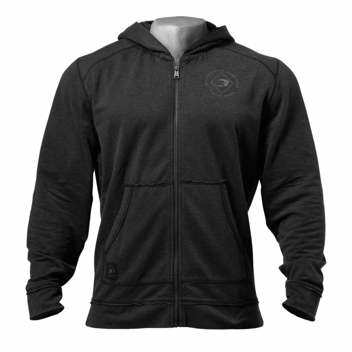 Kolla in Annex Zip Hood, wash black, GASP hos SportGymButiken.se