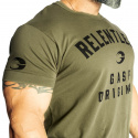 Relentless Skull Tee, washed green, GASP