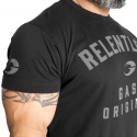 Relentless Skull Tee, washed black, GASP