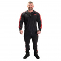 Track Suit Jacket, black/red, GASP