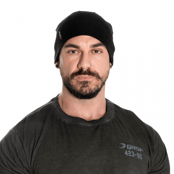 Kolla in Gasp Beanie, black, Gasp hos SportGymButiken.se