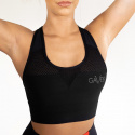 Mesh Sports Bra, black, Gavelo