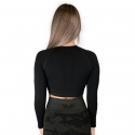 Seamless Crop Top, black, Gavelo