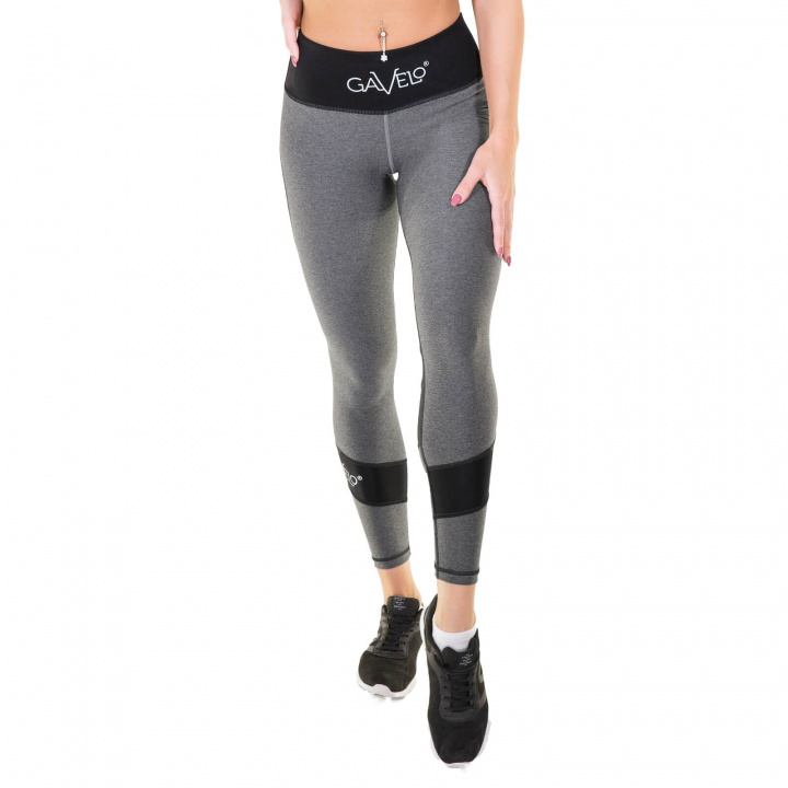 Kolla in Blackberry Swirl Tights, black/grey, Gavelo hos SportGymButiken.se