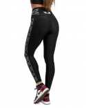 Iconic Compression Leggings, black/white, Gavelo