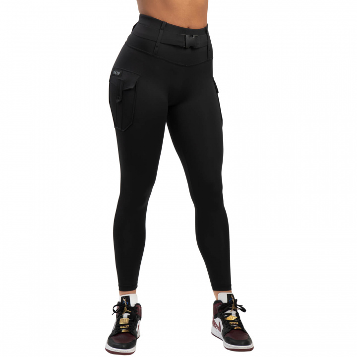 Kolla in Cargo Tights, black, Gavelo hos SportGymButiken.se