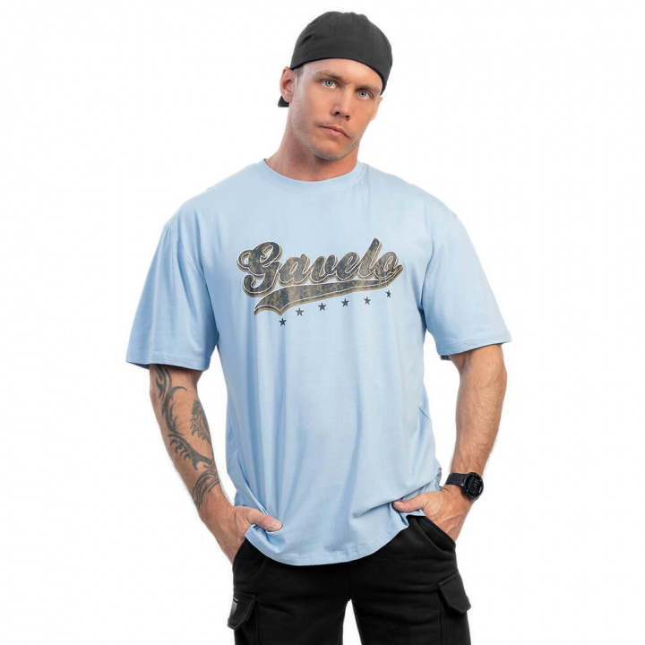 El Segundo Oversize Tee, blue, Gavelo i gruppen Herrkläder / Överdelar / T-Shirts hos Sportgymbutiken.se (GO-TS-081r)