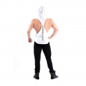 AW Hooded Tank Top, white, Nebbia