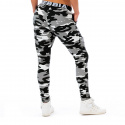 Joggers, white camo, Nebbia