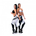 Fitness Tights Combi, white, Nebbia