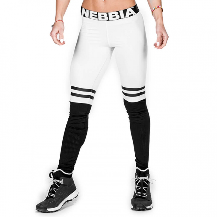 Kolla in Over The Knee Tights, white, Nebbia hos SportGymButiken.se