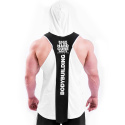 Hardcore Hooded Tanktop, white, Nebbia