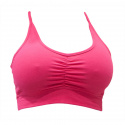 Elastic Bikini Top, rosa, Nebbia