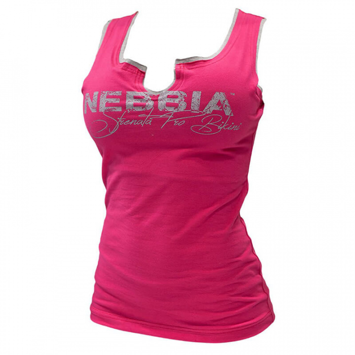 Kolla in Shirt Sleeveless, rosa, Nebbia hos SportGymButiken.se