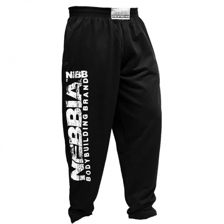 Kolla in Fitness Tracksuit Bottom, svart, Nebbia hos SportGymButiken.se