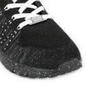 Brooklyn Knitted Sneakers, black/white, Gorilla Wear
