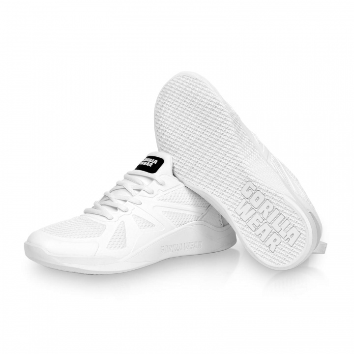 Kolla in Gym Hybrids, white/white, Gorilla Wear hos SportGymButiken.se