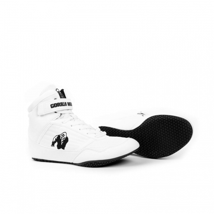 Kolla GW High Tops Shoe, white, Gorilla Wear hos SportGymButiken.se