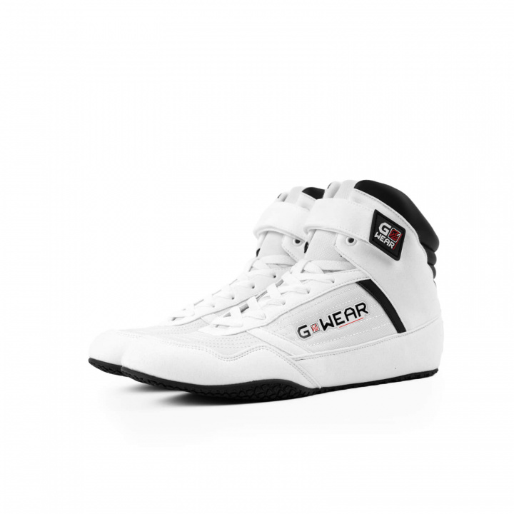 Gwear Classic High Tops, white/black, Gorilla Wear i gruppen Herrkläder / Skor / Träningsskor hos Sportgymbutiken.se (GW-90015-109r)